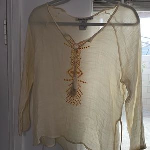 Tan Wrap T - Shirt